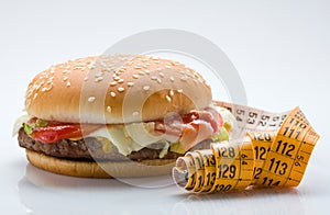 Hamburger and Centimeter photo