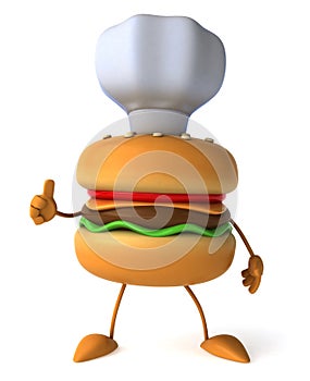 Hamburger chef