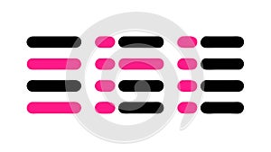 Hamburger Menu Icon. Navigation App Interface, vector design Generative AI