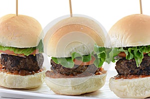 Hamburger sliders