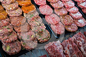 hamburguesa on counter