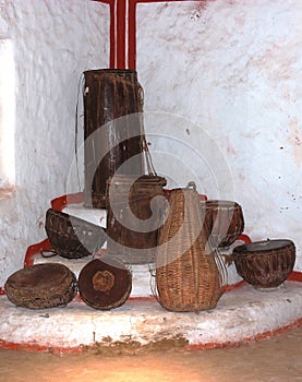 Hamdmade percussion instruments