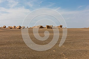 Hami Devil City, Xinjiang, China, the largest Yadan landform area in China