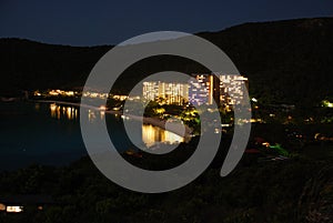Hamilton Island by night