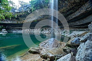 Hamilton Pool Waterfall in Austin, Texas