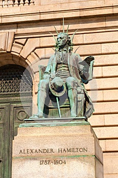 Hamilton statue