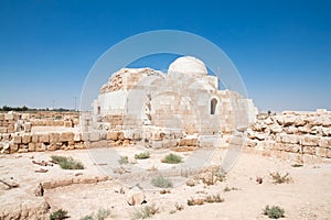 Hammam Al Sarah desert castle, Jordan photo