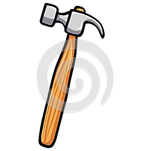 Hammer Cartoon Drawing Icon Illustration Vector Art