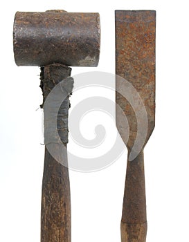 Hammer and chisel