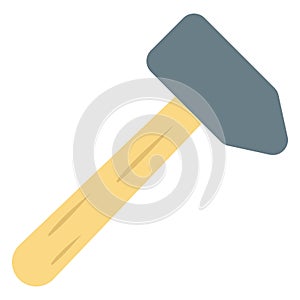 Hammer  Color Vector Icon that can easily modify or edit