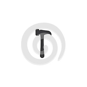 Hammer construction tool icon