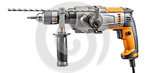 Hammer drill for drilling through tough electrical materials