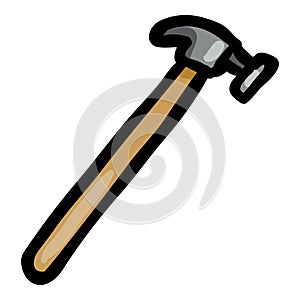 Hammer - Hand Drawn Doodle Icon