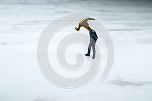 Hammer Head Businessman