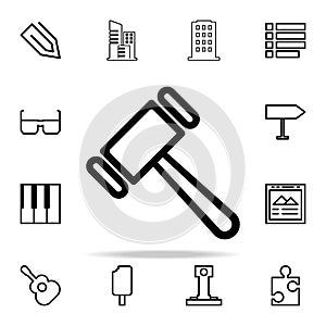 a hammer icon. web icons universal set for web and mobile