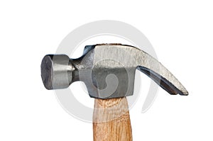 Hammer with nail puller.