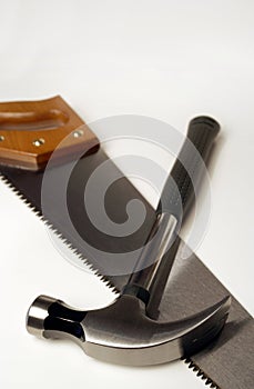 Hammer and saw