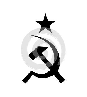 Hammer and sickle communism symbol