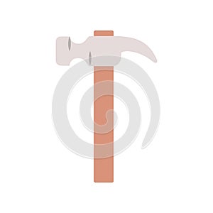 Hammer tool isolated icon