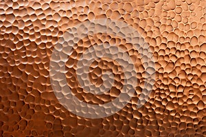 Hammered Copper wall texture