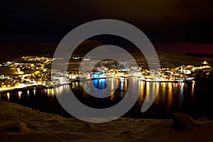 Hammerfest in winter