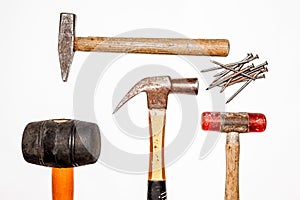 Hammers and nails