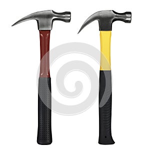 Hammers on white Background