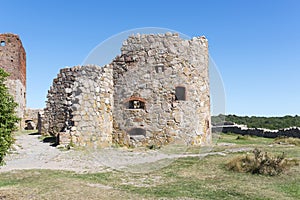 Hammershus castle ruins