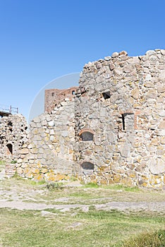 Hammershus castle ruins