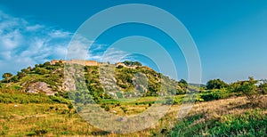 Hammershus Ruins Castle in Bornholm