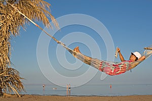 Hammock on the beach