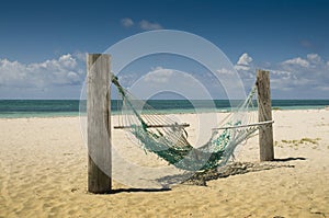 Hammock on a beach