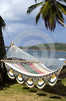 Hammock over the caribbean sea nicaragua