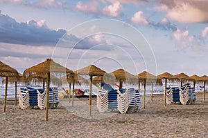 Hammocks and beach