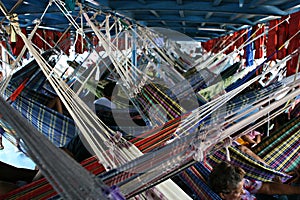 Hammocks on Boat photo