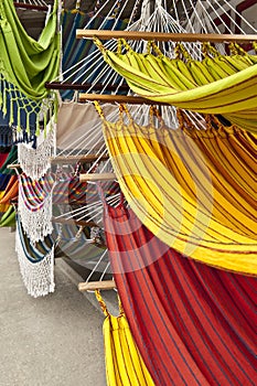 Hammocks in Ecuador photo