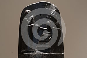 Hammurabi law code of mesopotamia stone