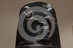 Hammurabi law code of mesopotamia stone