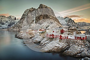 Hamnoy fishing village on Lofoten Islands