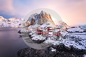 Hamnoy , Lofoten, Norway photo