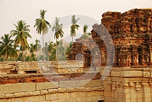 Hampi ruins, Karnataka, India photo