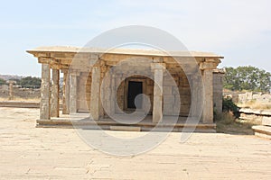 Hampi Vittala Temple mantap structure with pillars
