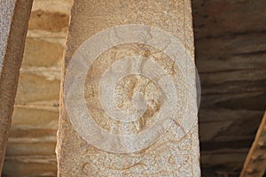 Hampi Vittala Temple Strange Humanoid Figure Carving