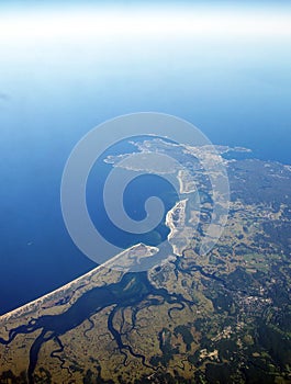 Hampton Beach from above