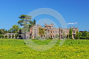 Hampton Court Castle, Herefordshire, England.