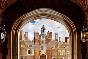 Hampton Court in summer day