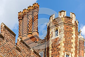 Hampton Court in summer day