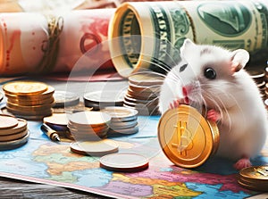 Hamster on the financial cryptocurrency market