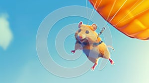 Hamster High-Flyer: Soaring Adventures