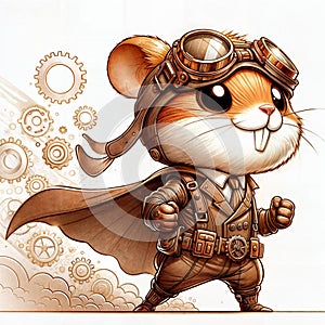 hamster Steampunk
